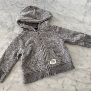 6-12m Baby gap hooded zip sweatshirt